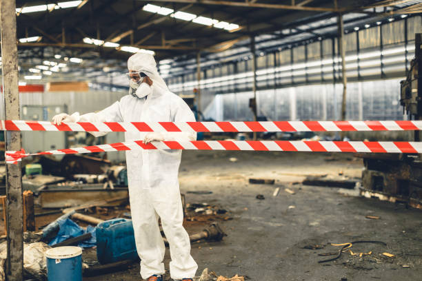 Professional Trauma Scene Cleanup technician working in Gill, CO